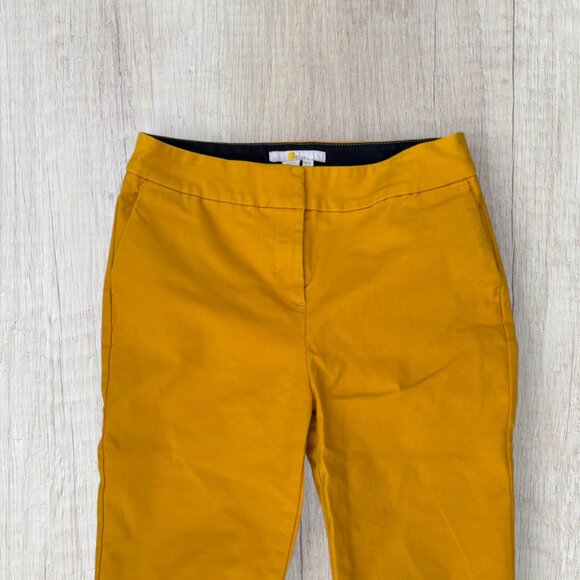 Boden Richmond Pants Mustard Yellow Women’s Trousers Size 6 Long 6L - Picture 3 of 9